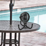 Rechargeable Handheld Fan with Flexible Tripod Outdoor Recreation - Tophatter Daily Deals