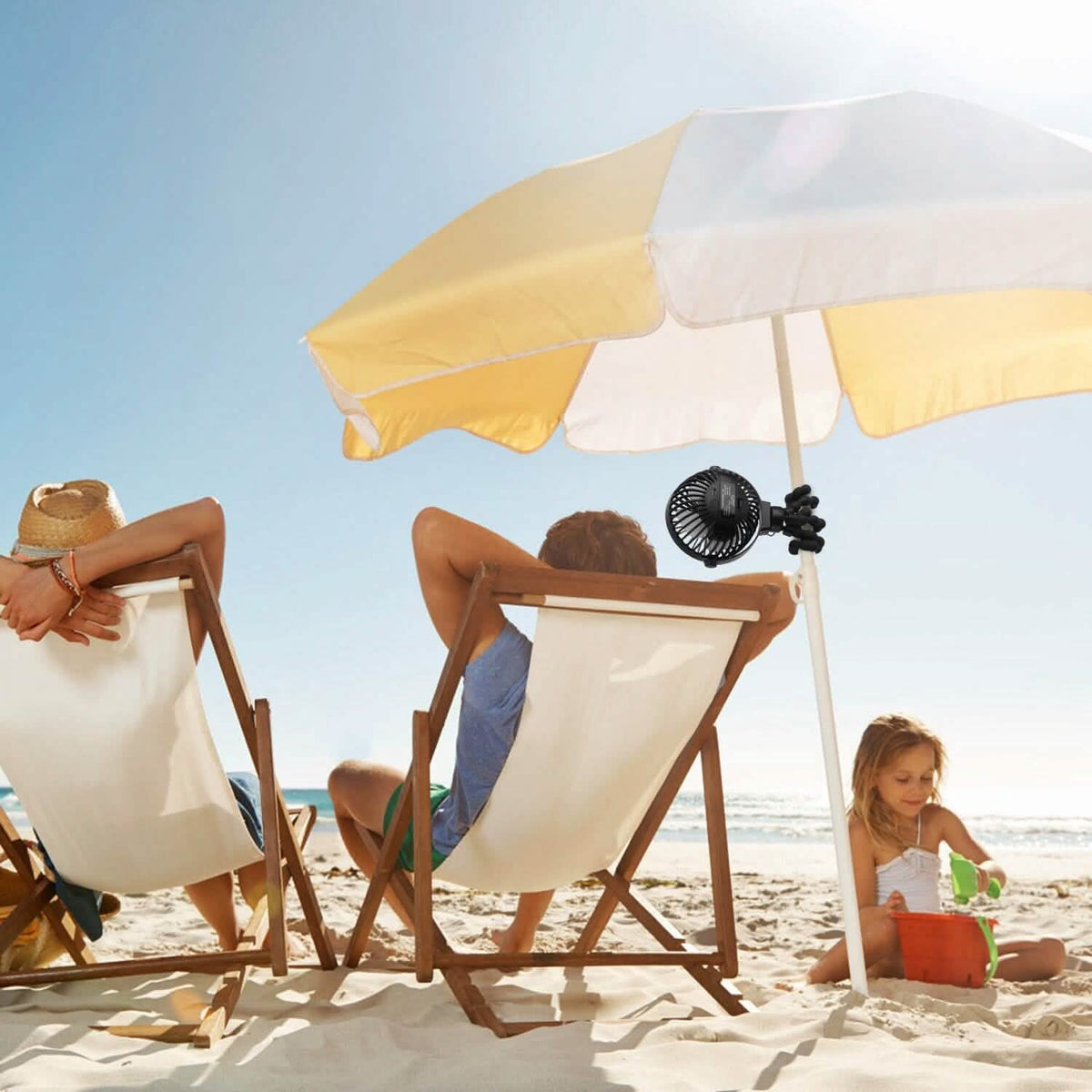 Rechargeable Handheld Fan with Flexible Tripod Outdoor Recreation - Tophatter Daily Deals