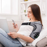 Rechargeable Heated Shoulder Wrap Massager Shoulder Brace Support with 3 Heating Levels Health & Wellness - Tophatter Daily Deals
