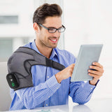 Rechargeable Heated Shoulder Wrap Massager Shoulder Brace Support with 3 Heating Levels Health & Wellness - Tophatter Daily Deals