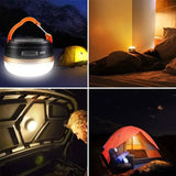 Rechargeable LED Camping Lantern with Magnet Base Outdoor Recreation - Tophatter Daily Deals