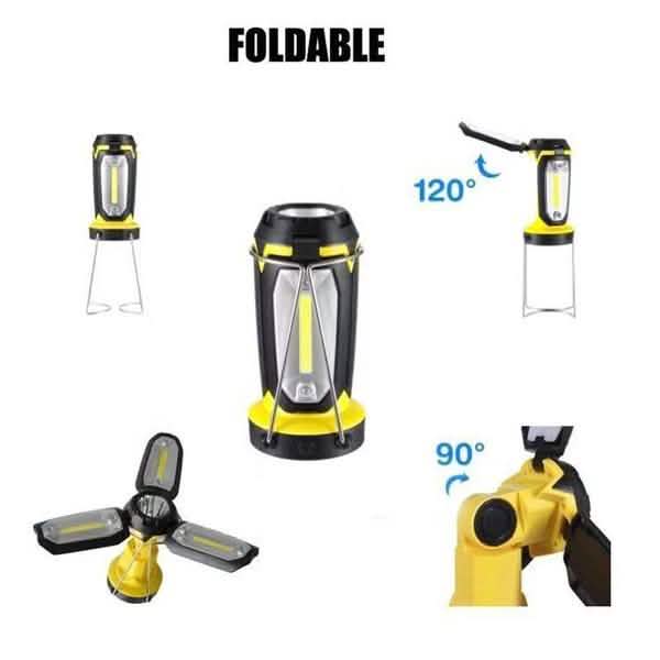 Rechargeable LED Work Light Outdoor Recreation - Tophatter Daily Deals