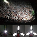 Rechargeable LED Work Light Outdoor Recreation - Tophatter Daily Deals