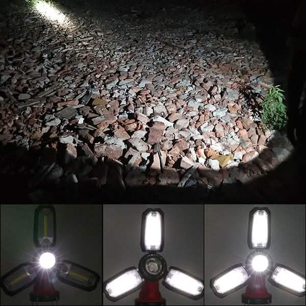 Rechargeable LED Work Light Outdoor Recreation - Tophatter Daily Deals