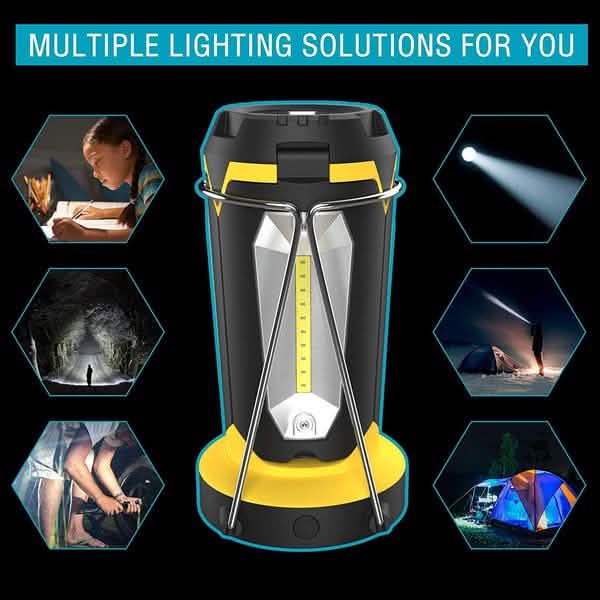 Rechargeable LED Work Light Outdoor Recreation - Tophatter Daily Deals
