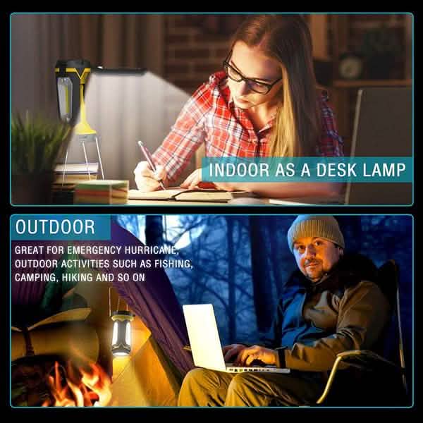 Rechargeable LED Work Light Outdoor Recreation - Tophatter Daily Deals