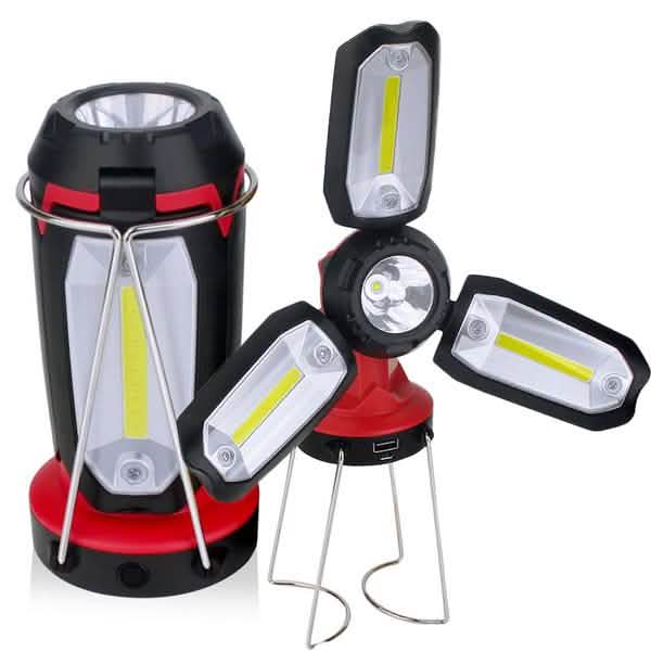 Rechargeable LED Work Light Outdoor Recreation - Tophatter Daily Deals