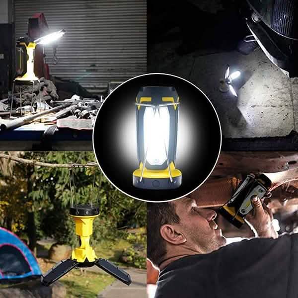 Rechargeable LED Work Light Outdoor Recreation - Tophatter Daily Deals