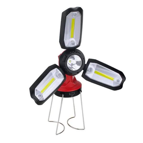 Rechargeable LED Work Light Red Outdoor Recreation - Tophatter Daily Deals