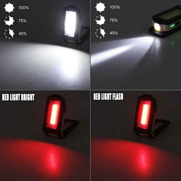 Rechargeable Magnetic Folding LED Outdoor Light Outdoor Lighting - Tophatter Daily Deals