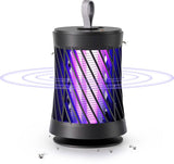 Rechargeable Mosquito Killer Lamp with Night Light Gray Pest Control - Tophatter Daily Deals