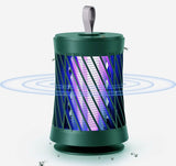 Rechargeable Mosquito Killer Lamp with Night Light Green Pest Control - Tophatter Daily Deals
