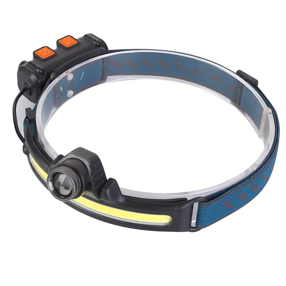 Rechargeable Motion Sensor Head Lamp 6 Light Modes Outdoor Recreation - Tophatter Daily Deals