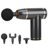 Rechargeable Percussion Massage Gun Black Health & Wellness - Tophatter Daily Deals