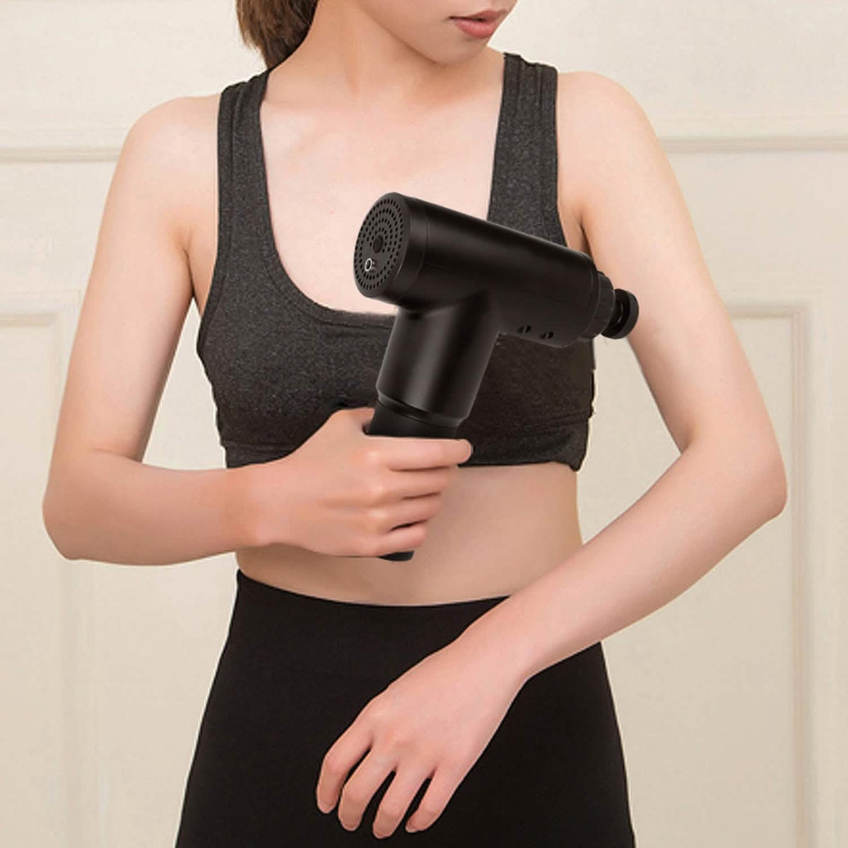 Rechargeable Percussion Massage Gun Health & Wellness - Tophatter Daily Deals