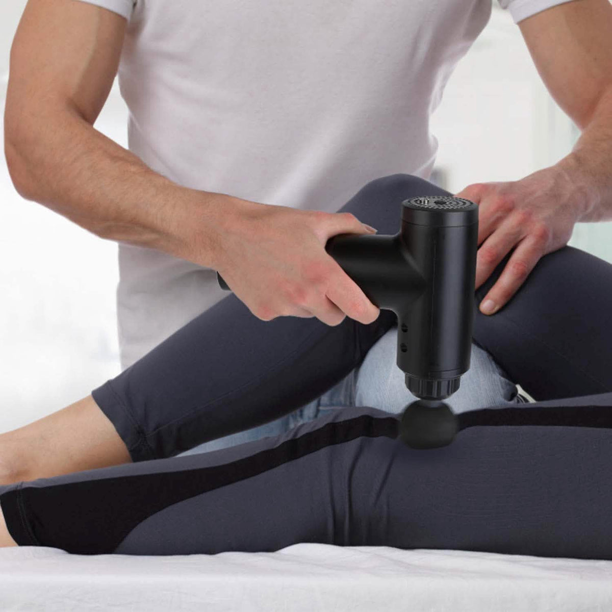 Rechargeable Percussion Massage Gun Health & Wellness - Tophatter Daily Deals