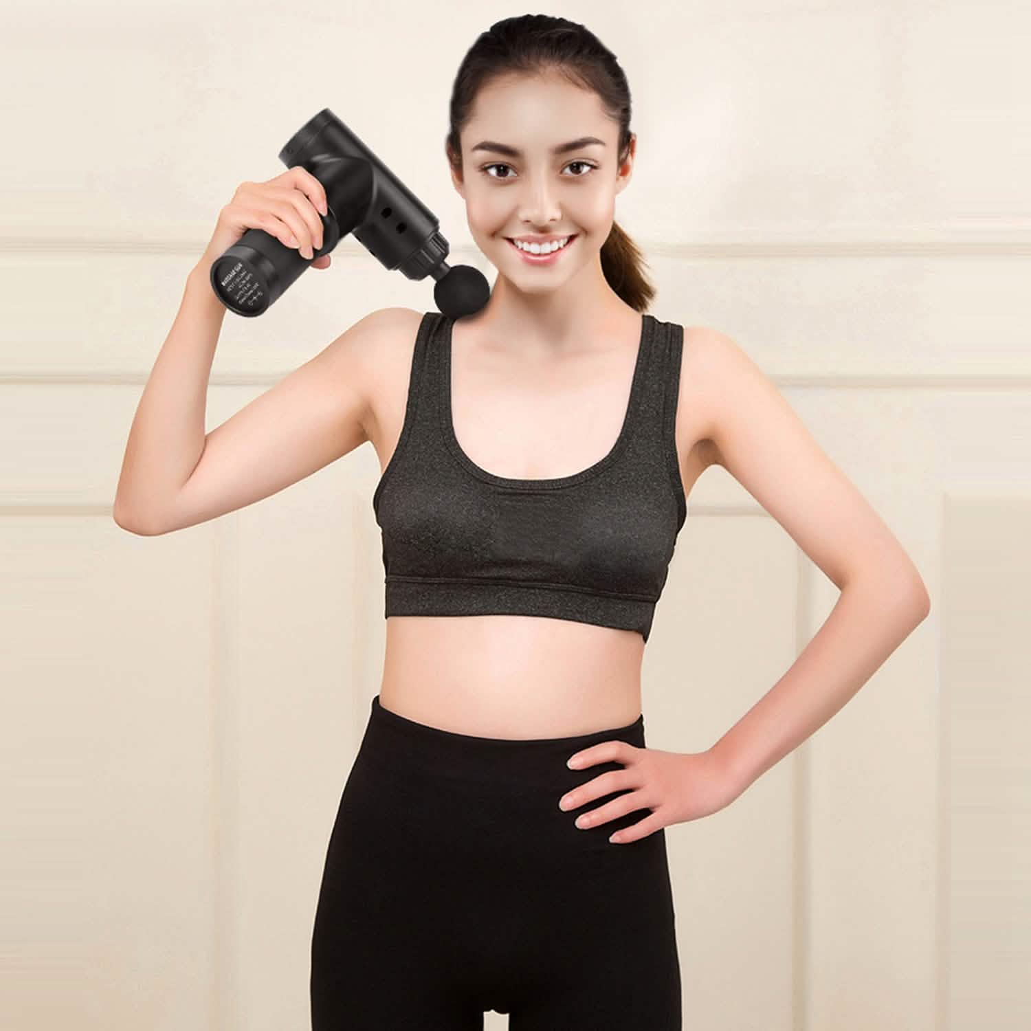 Rechargeable Percussion Massage Gun Health & Wellness - Tophatter Daily Deals