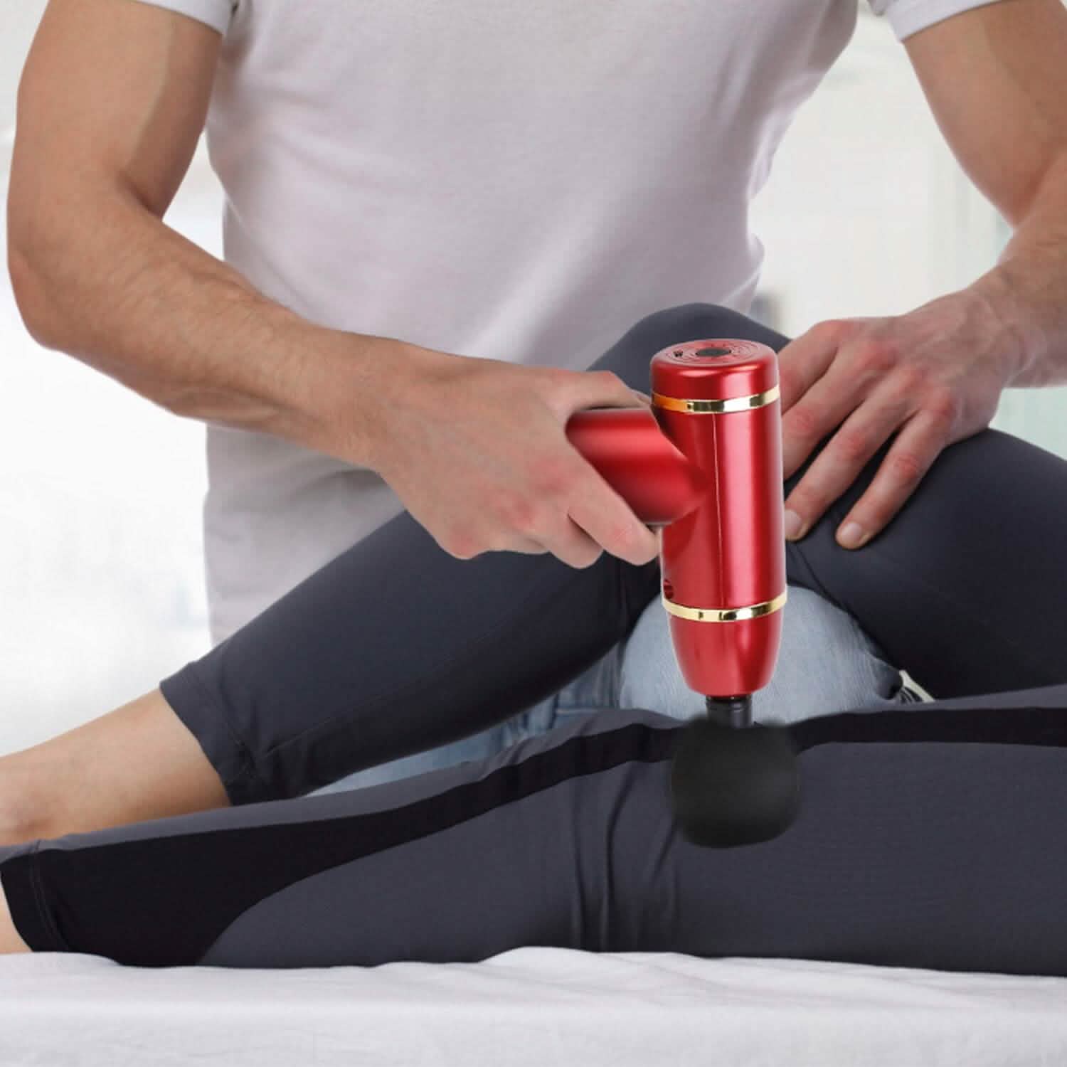Rechargeable Percussion Massage Gun Health & Wellness - Tophatter Daily Deals