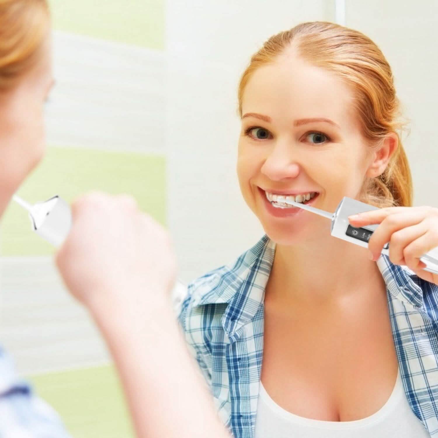 Rechargeable Portable Water Flosser Beauty & Personal Care - Tophatter Daily Deals