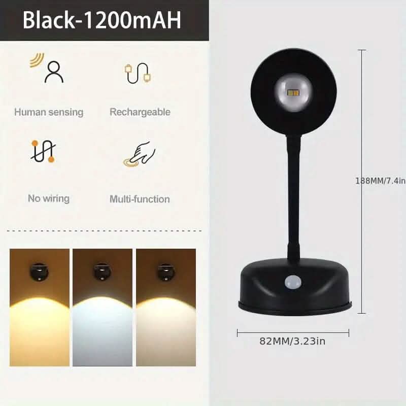 Rechargeable Smart Led Wall Spotlight Indoor Lighting - Tophatter Daily Deals