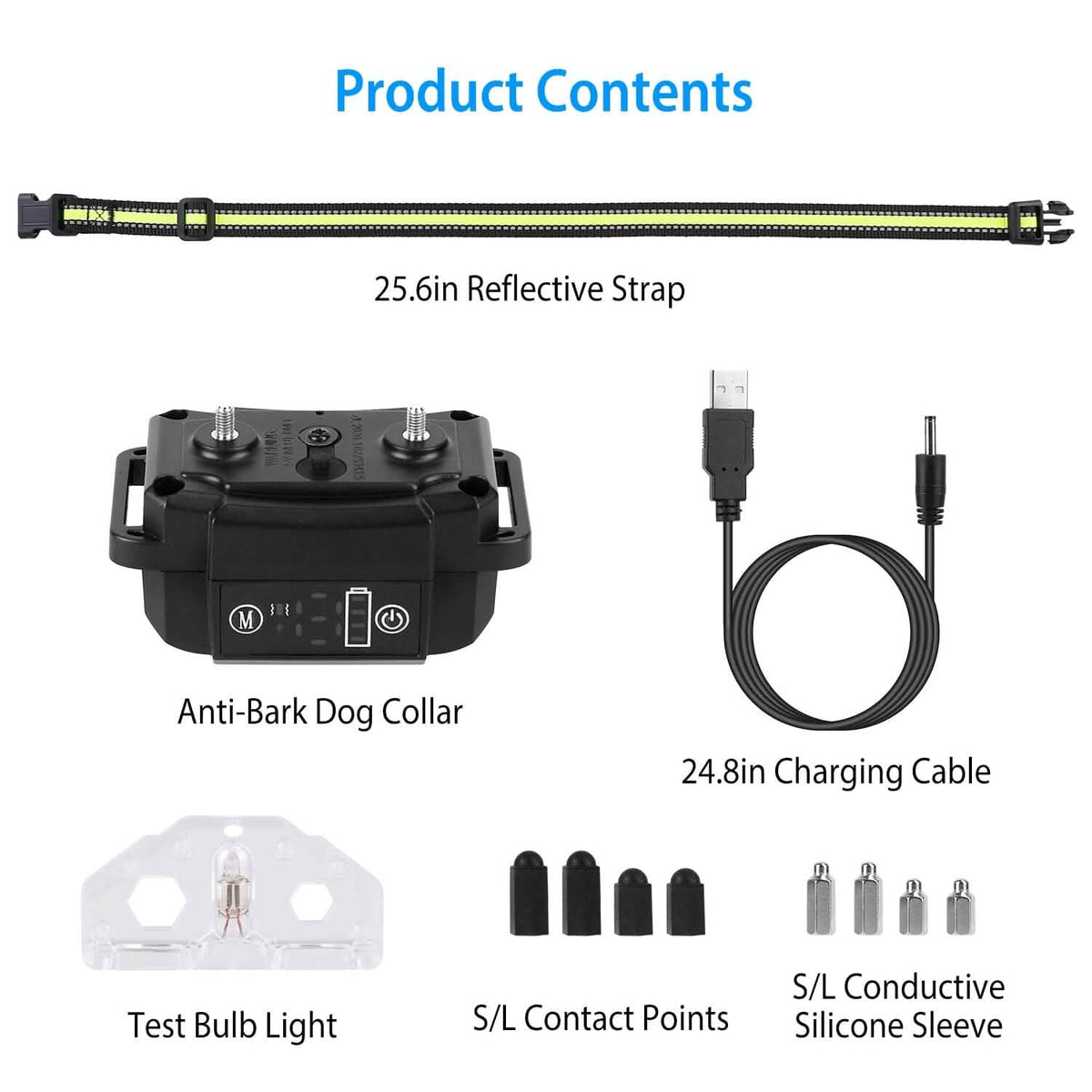 Rechargeable Waterproof Beep Vibration Static Stimulation Bark Stopper Pet Supplies - Tophatter Daily Deals
