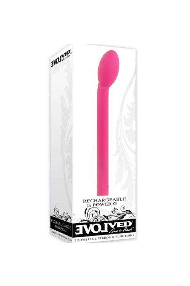 Evolved - Rechargeable Power G Vibrator - Pink Sex Toy - Tophatter Daily Deals