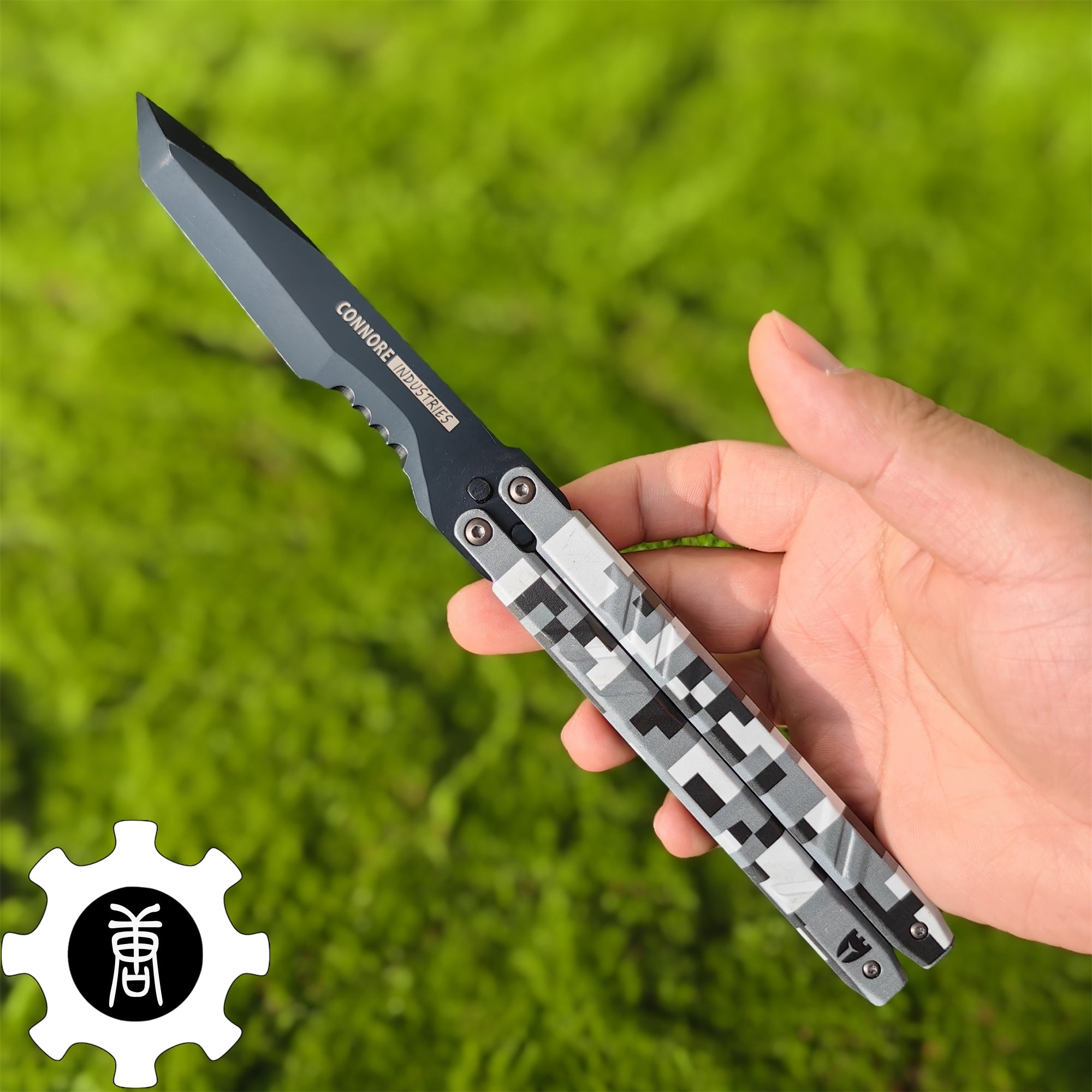 IRL Recon Knife Blunt Blade BalisongTrainer - Tophatter Daily Deals