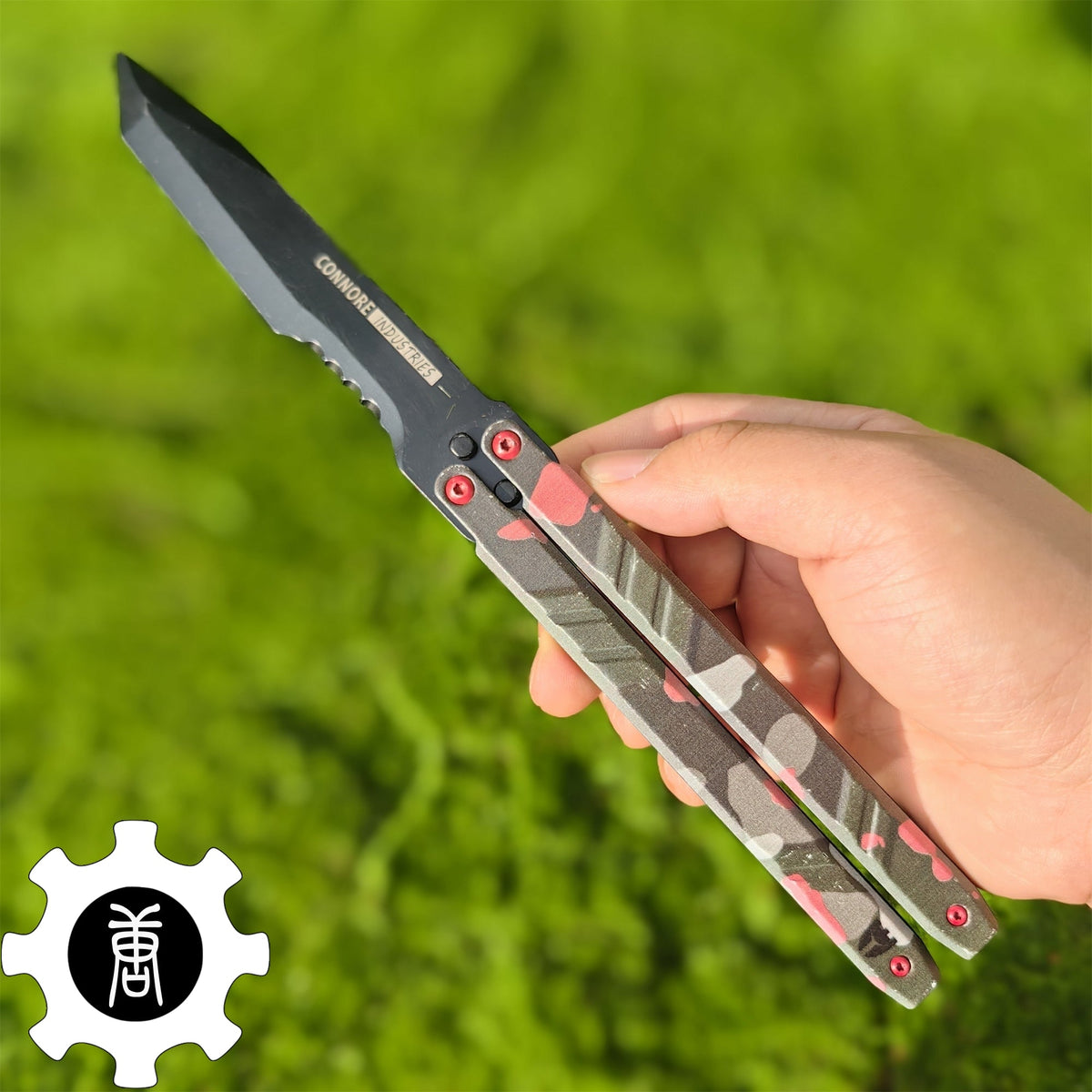 IRL Recon Knife Blunt Blade Balisong Trainer USA Stock - Tophatter Daily Deals