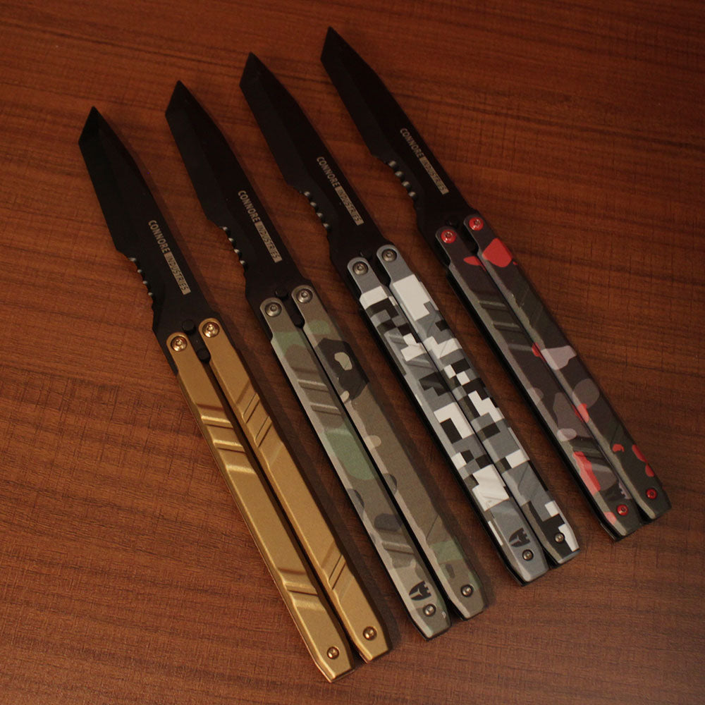 IRL Recon Knife Blunt Blade BalisongTrainer - Tophatter Daily Deals