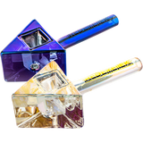 Red Eye Tek Infinity Bowl Triangle Hand Pipe Hand Pipes - Tophatter Daily Deals