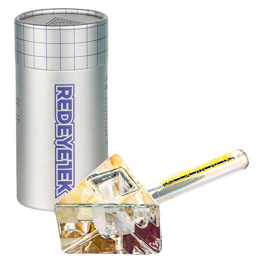 Red Eye Tek Infinity Bowl Triangle Hand Pipe Hand Pipes - Tophatter Daily Deals