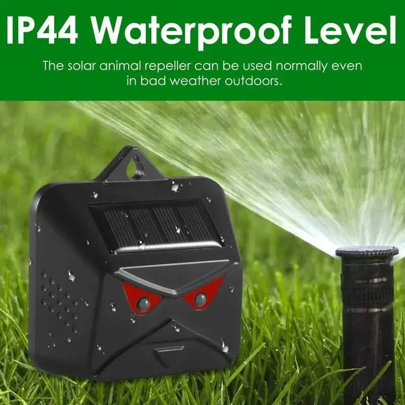 Red LED Light Waterproof Predator Repellent for Gardens Pest Control - Tophatter Daily Deals