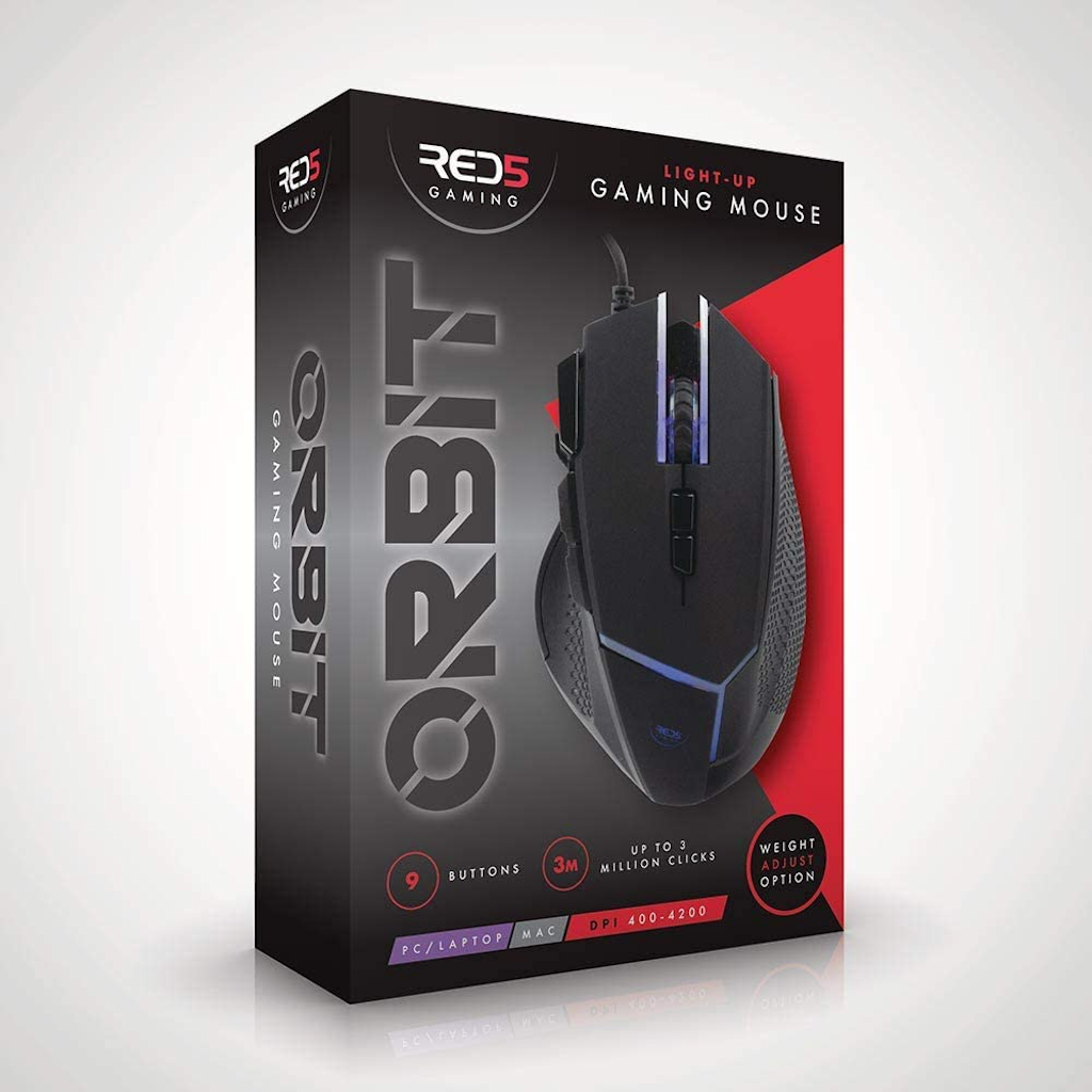 Orbit Light Up Gaming Mouse Game - Tophatter Daily Deals