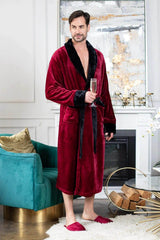 Cozy Mens Plush Robes – Built for Comfort, Designed to Last Everything Else - Tophatter Daily Deals