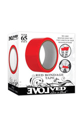 Evolved - Bondage Tape - Red BDSM - Tophatter Daily Deals
