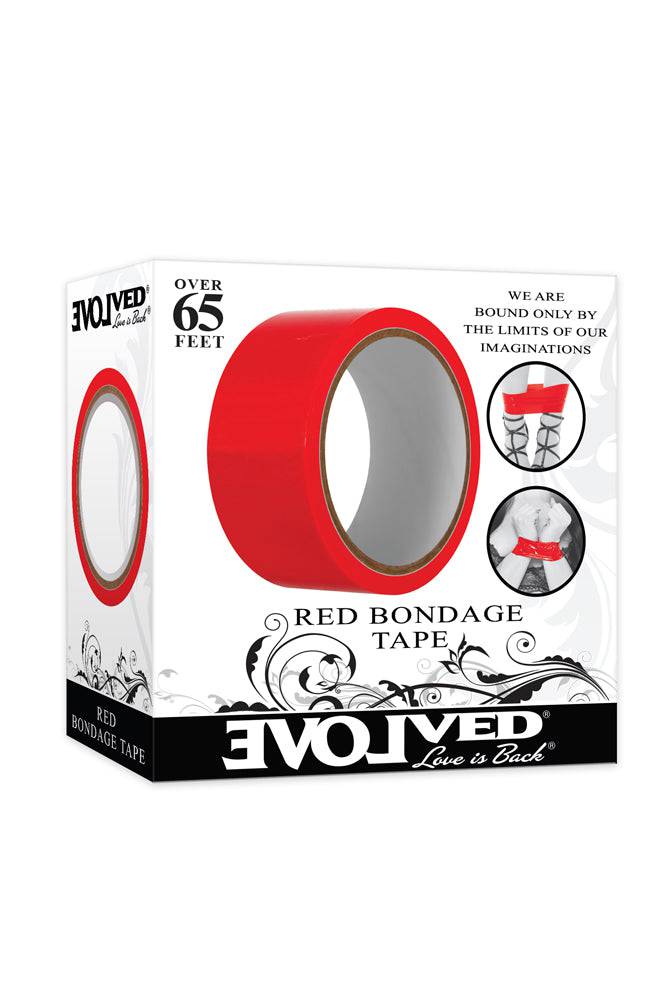 Evolved - Bondage Tape - Red BDSM - Tophatter Daily Deals