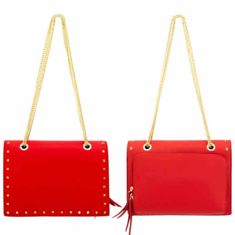 Cameleon® Kylie Conceal Carry Crossbody and Clutch Purse Red Handgun Purses - Tophatter Daily Deals