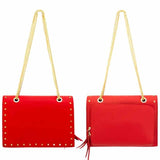 Cameleon® Kylie Conceal Carry Crossbody and Clutch Purse Red Handgun Purses - Tophatter Daily Deals