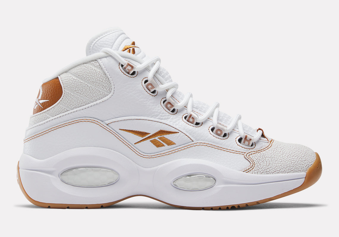 Reebok Men's Question Mid Shoes Ftwwht Salcar Ftwwht 7 Footwear - Tophatter Daily Deals