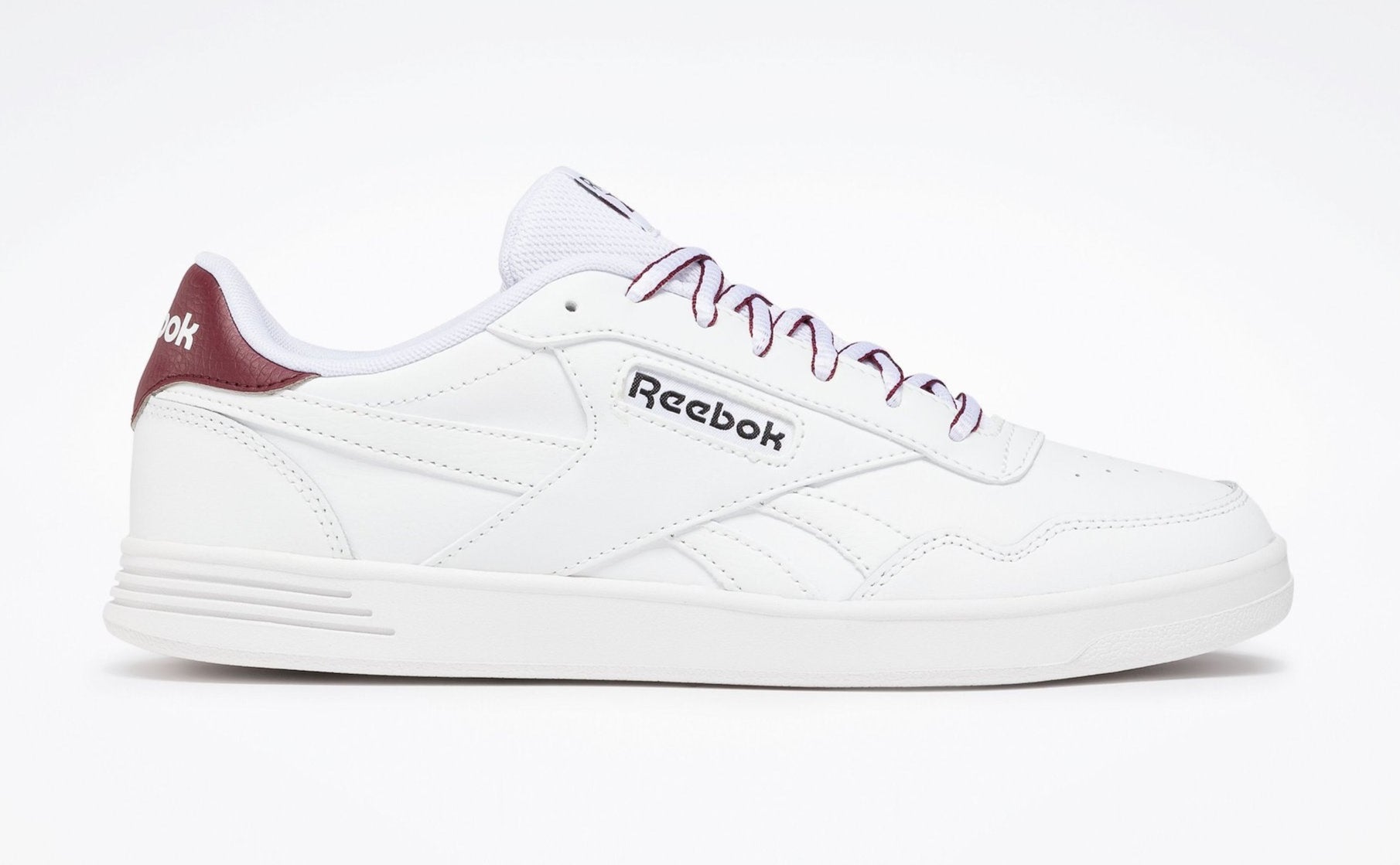 Reebok Men's Court Advance Shoes - Ftwwht/Clamar/Cblack Ftwwht Clamar Cblack Footwear - Tophatter Daily Deals