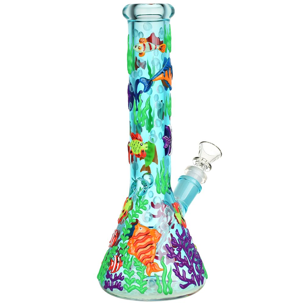 Reef Riot Glow Beaker Bong Bongs - Tophatter Daily Deals
