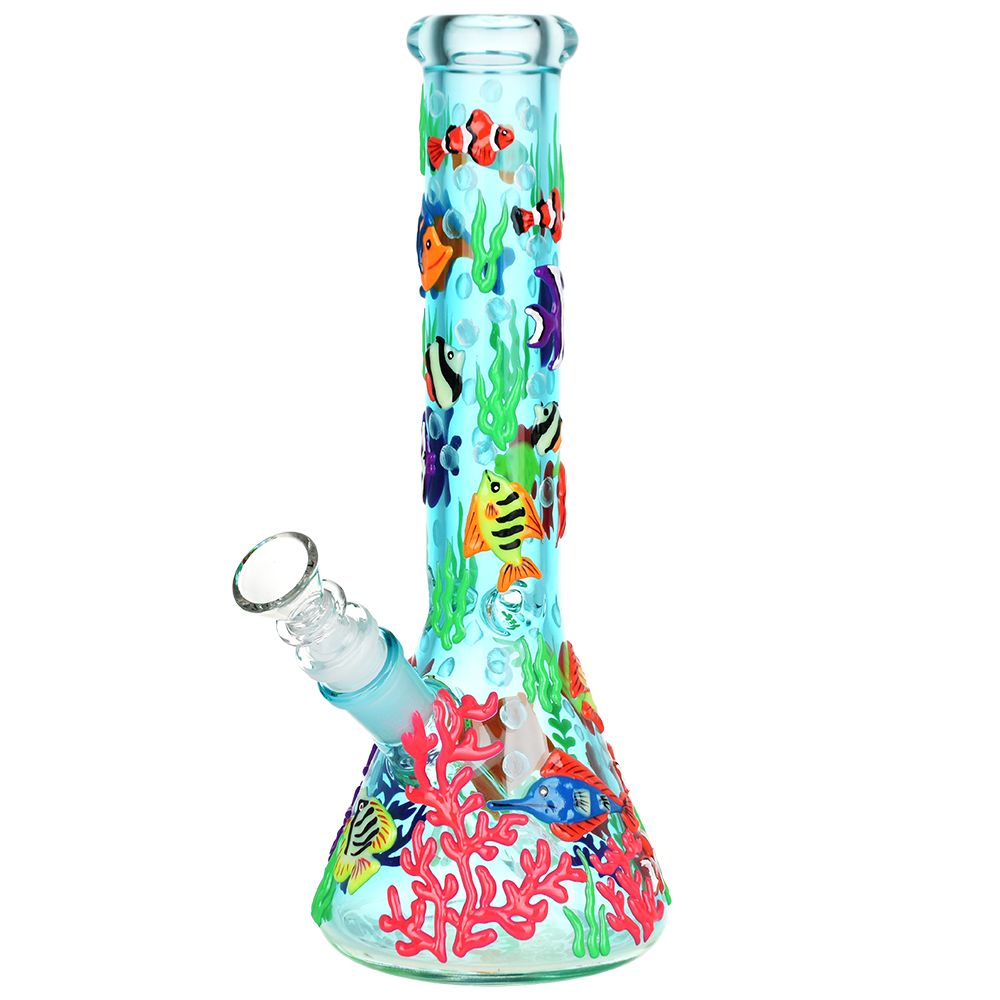 Reef Riot Glow Beaker Bong Bongs - Tophatter Daily Deals
