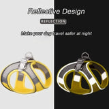 Reflective Dogs Harness with Leash Adjustable Harness Vest Breathable Collars Pet Supplies - Tophatter Daily Deals