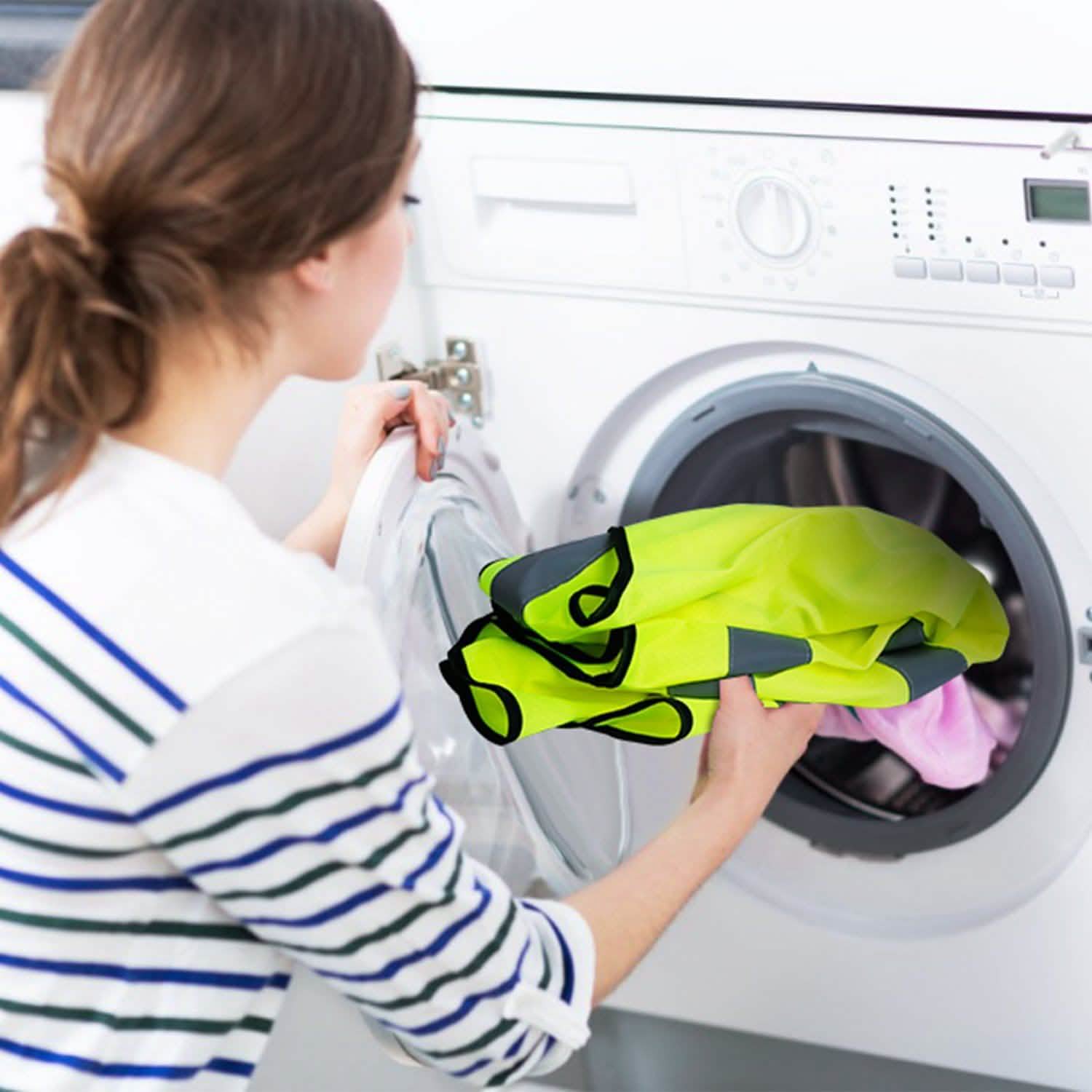 Reflective Safety Vest High Visible Waistcoat Outdoor Recreation - Tophatter Daily Deals