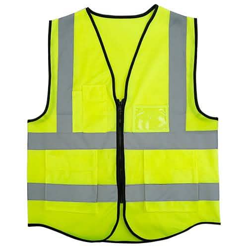 Reflective Safety Vest High Visible Waistcoat Outdoor Recreation - Tophatter Daily Deals