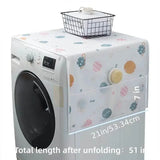 Refrigerator and Washing Machine Dust Covers with Pockets Furniture & Decor - Tophatter Daily Deals