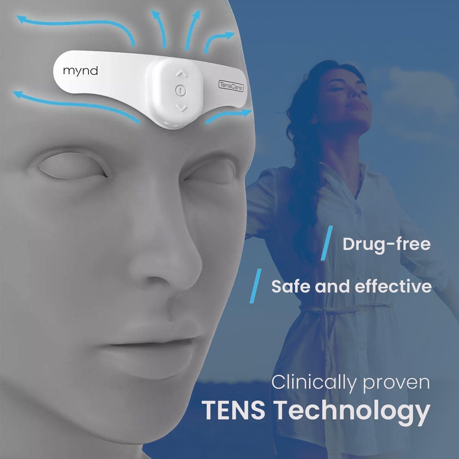 Tens Machine For Headaches - Migraine Headache Relief and Prevention Drug Free Treatment Health Care - Tophatter Daily Deals