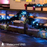 Remote Control Waterproof Christmas Fireworks LED String Lights LED String Lights - Tophatter Daily Deals