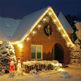 Remote Control Waterproof Christmas Fireworks LED String Lights LED String Lights - Tophatter Daily Deals