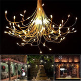 Remote Control Waterproof Christmas Fireworks LED String Lights LED String Lights - Tophatter Daily Deals